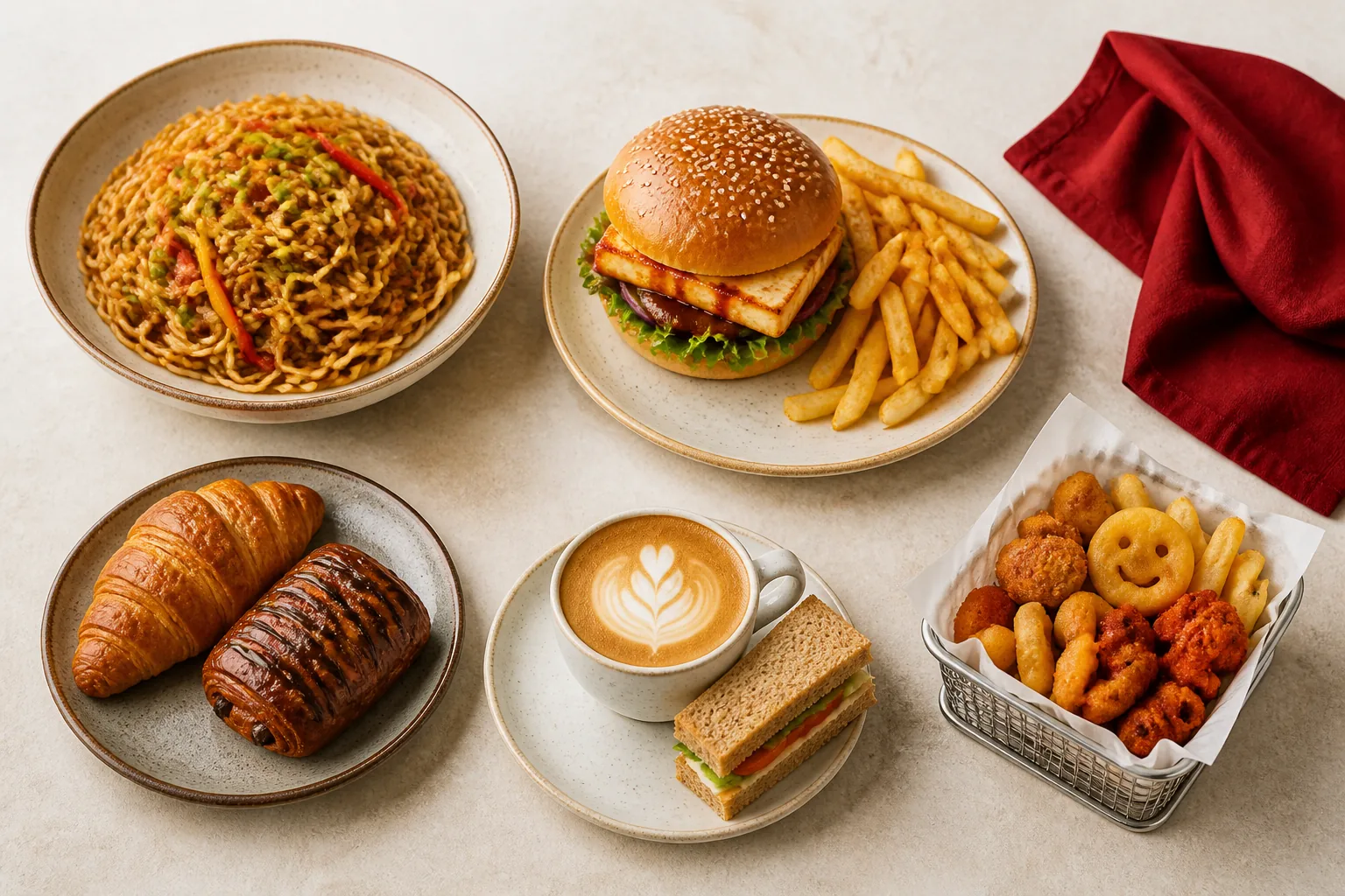 Indo-Chinese noodles